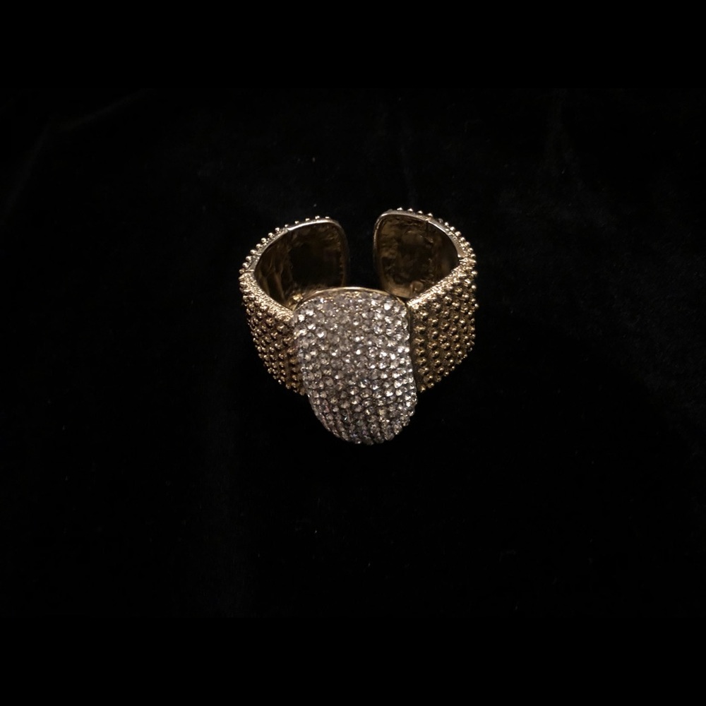 Gold and Rhinestone bracelet